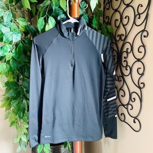 WMS NIKE PRO COMBAT DRI-FIT LONG SLEEVE SHIRT SZ M